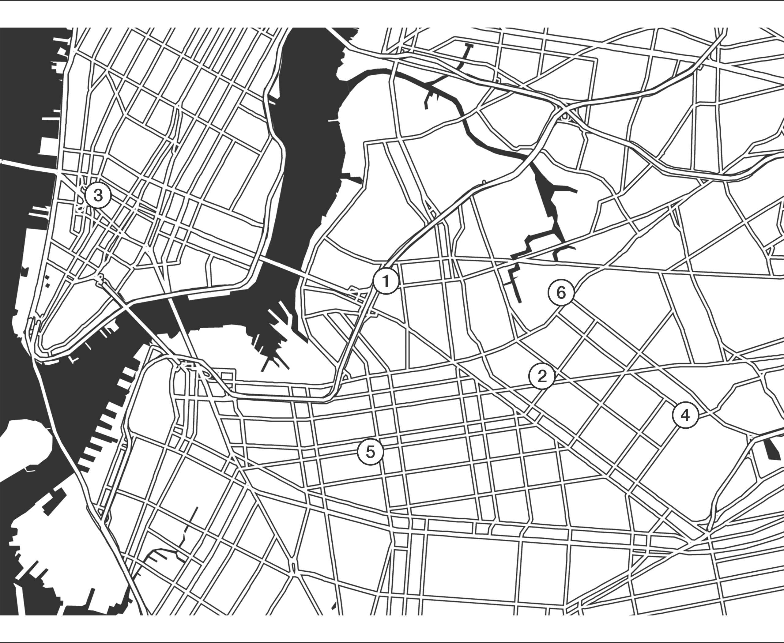 Map of New York City