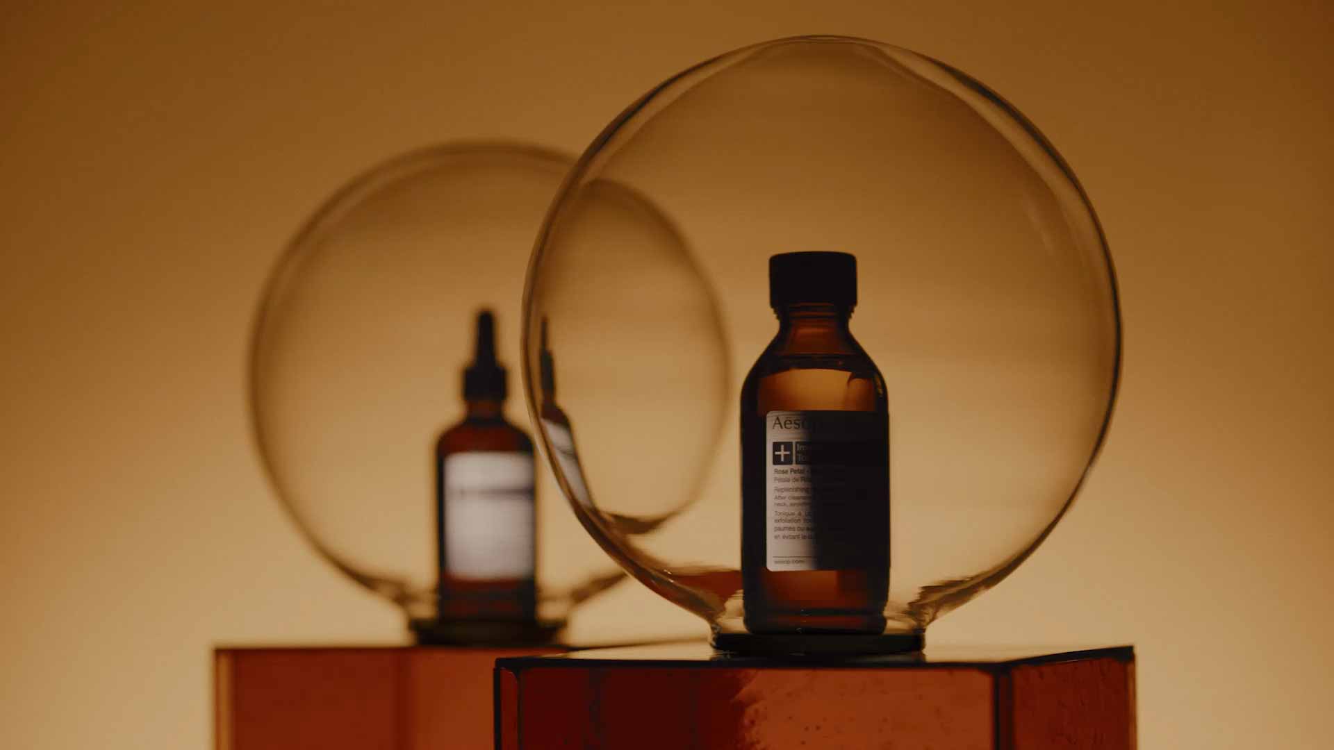 Brilliant Performers Duo on a pedestal.